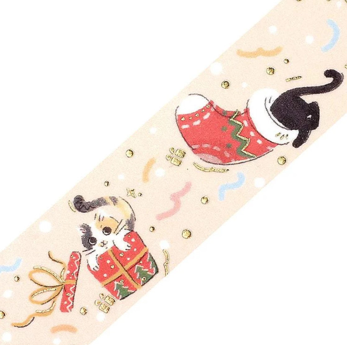 BGM Washi Tape - Christmas Limited - Cat Party