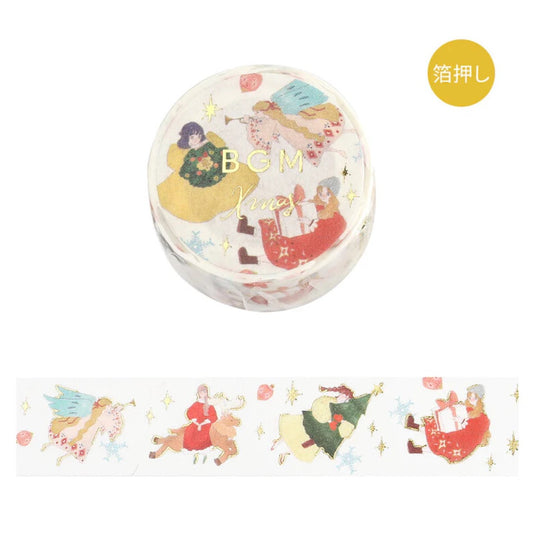 BGM Washi Tape - Christmas Limited - Flying Girl