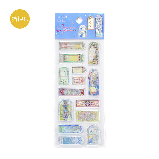 BGM Planner Stickers - Crystal Stickers - Stained Glass