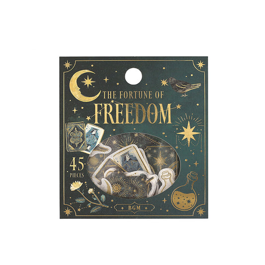 BGM Flake Stickers - Fortune Series - Freedom