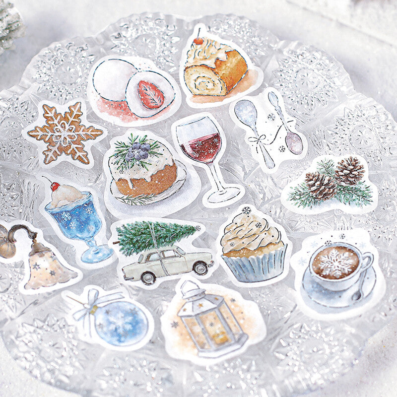 BGM Flake Stickers - Winter Limited - Cafe a la mode