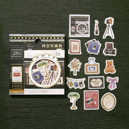 BGM Flake Stickers - Imaginary Shopping Street - Time Machine Film Shop