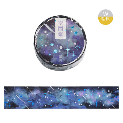 BGM Washi Tape - Illustrated Sky - Galaxy