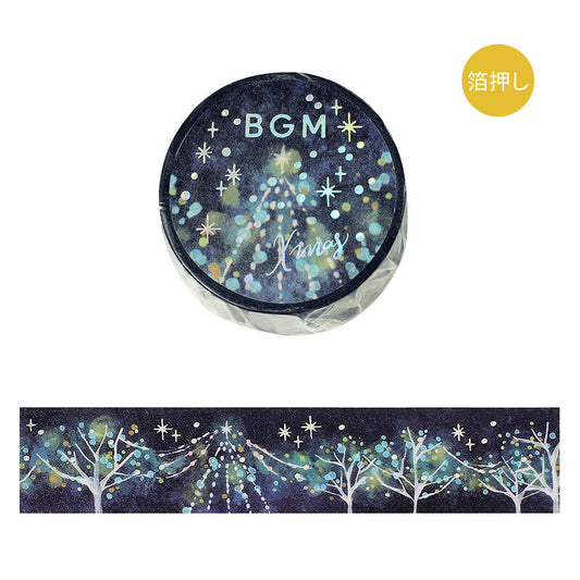 BGM Washi Tape - Christmas Limited - Illumination