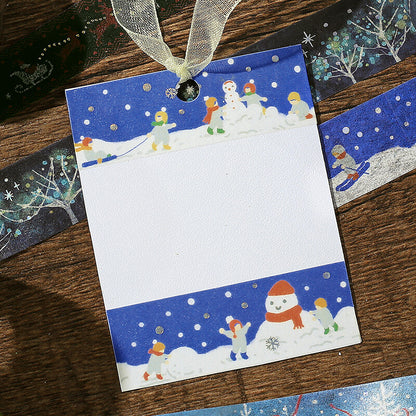 BGM Washi Tape - Christmas Limited - Let's Make a Snowman