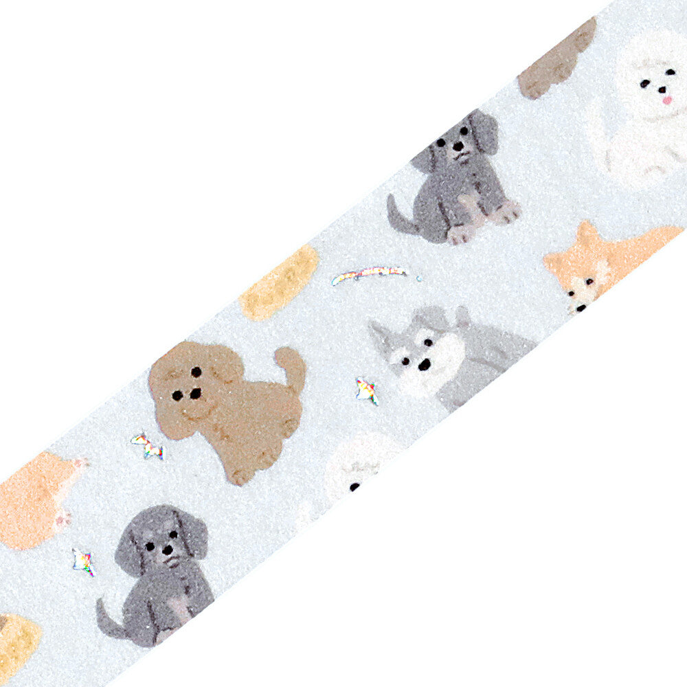 BGM Washi Tape - I Love Dogs