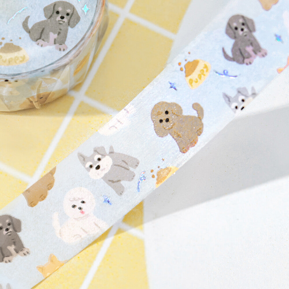 BGM Washi Tape - I Love Dogs