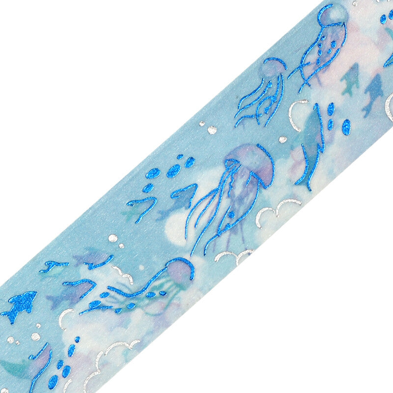 BGM Washi Tape - Illustrated Sky - Ocean