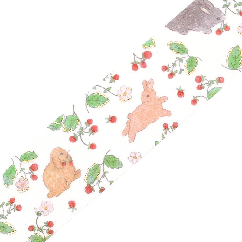 BGM Washi Tape - Rabbit Country - Forest