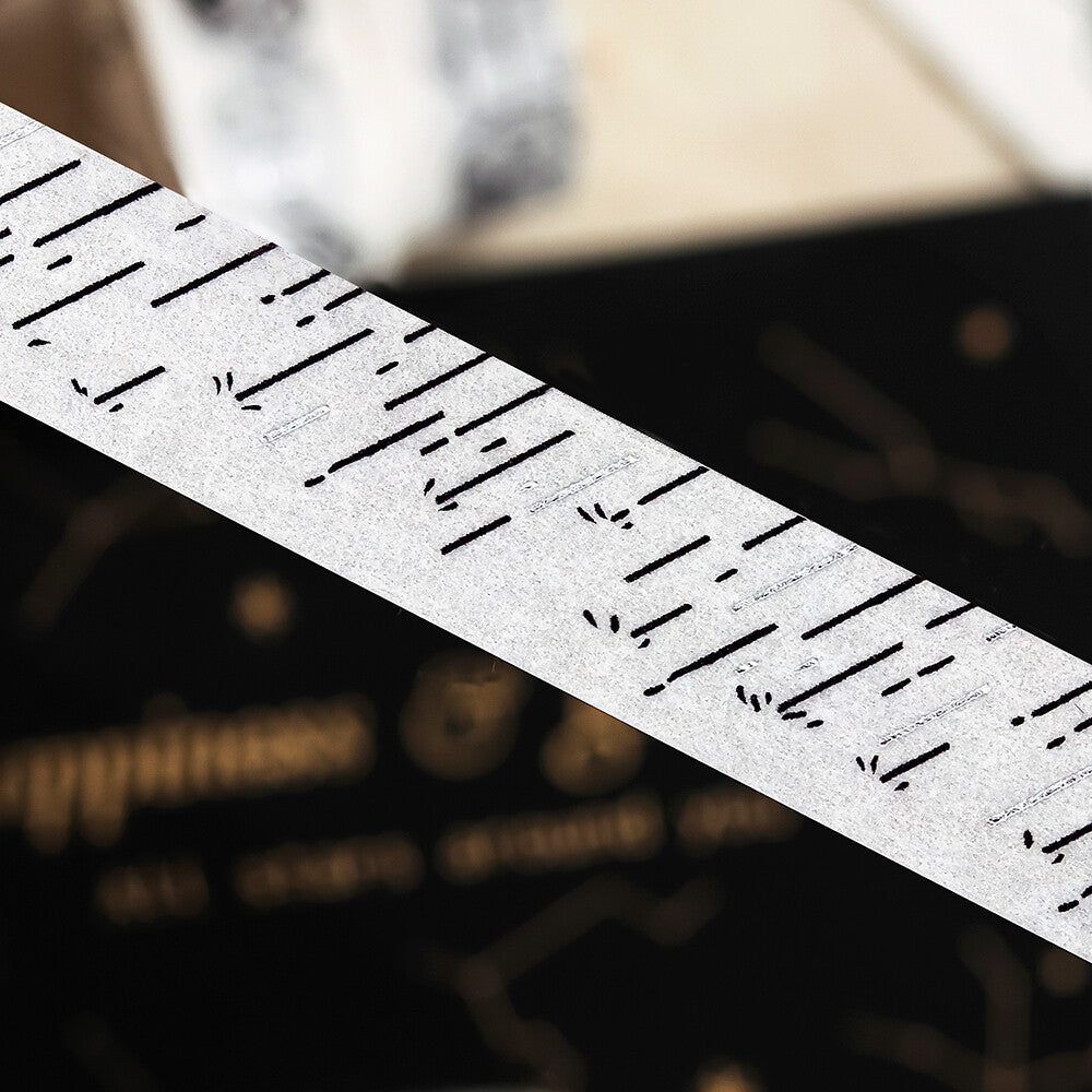 BGM Washi Tape - Monotone Series - Rain