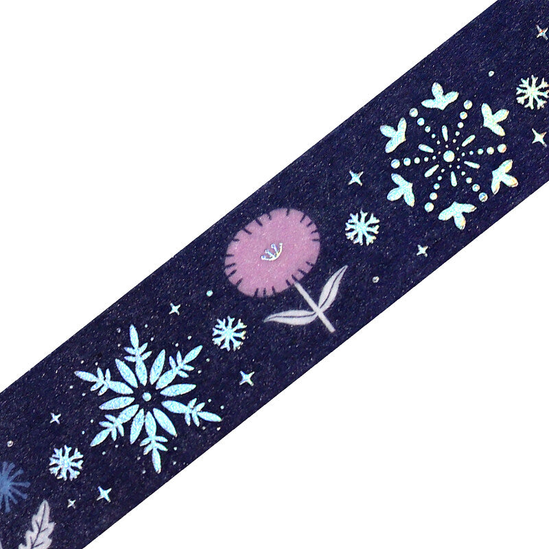 BGM Washi Tape - Winter Limited - Floral Pattern