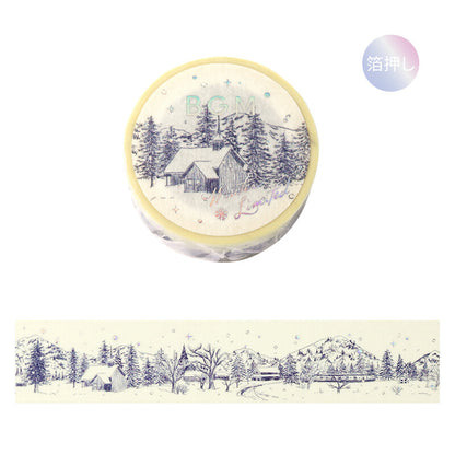 BGM Washi Tape - Winter Limited - Sketch