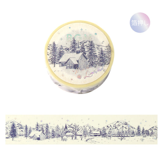 BGM Washi Tape - Winter Limited - Sketch