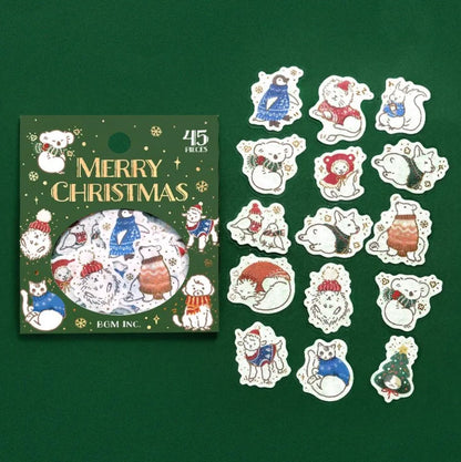 BGM Flake Stickers - Christmas Limited - Christmas Knit