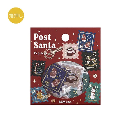 BGM Flake Stickers - Christmas Limited - Post Office - Letter to Santa