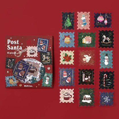 BGM Flake Stickers - Christmas Limited - Post Office - Letter to Santa