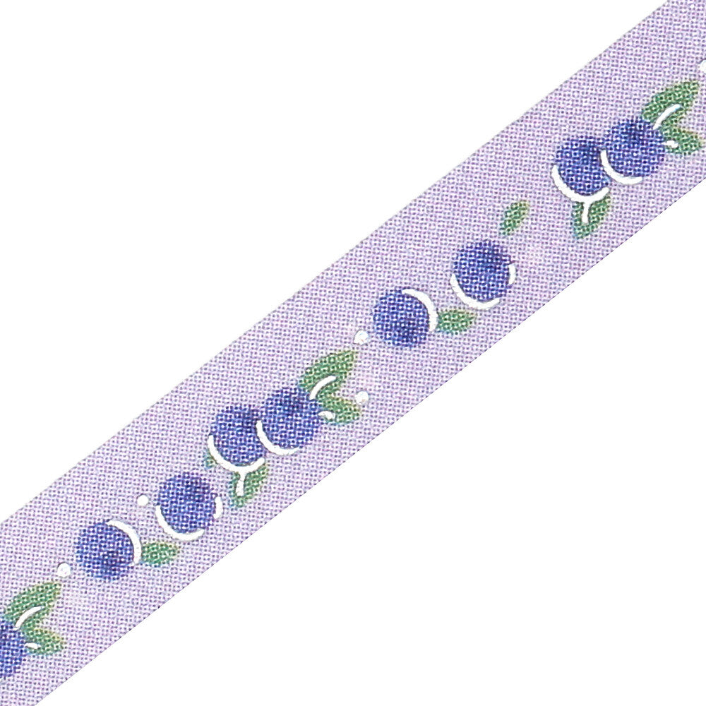 BGM Slim Washi Tape - Blueberry