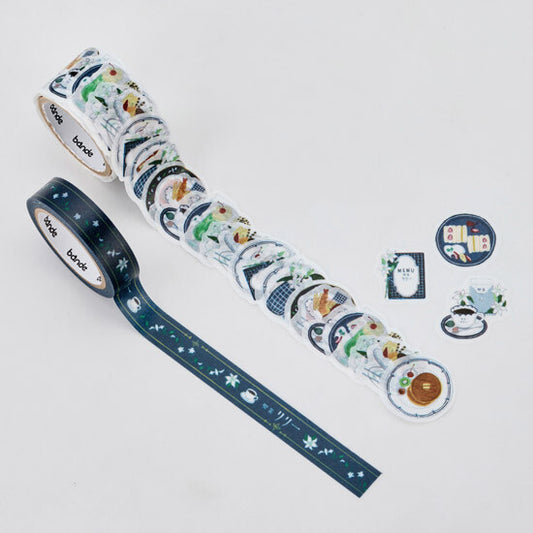 Bande Washi Tape Sticker Roll - Lily's Coffee Shop