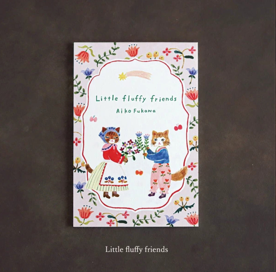 Cozyca - Aiko Fukawa - Little Fluffy Friends Postcard Book