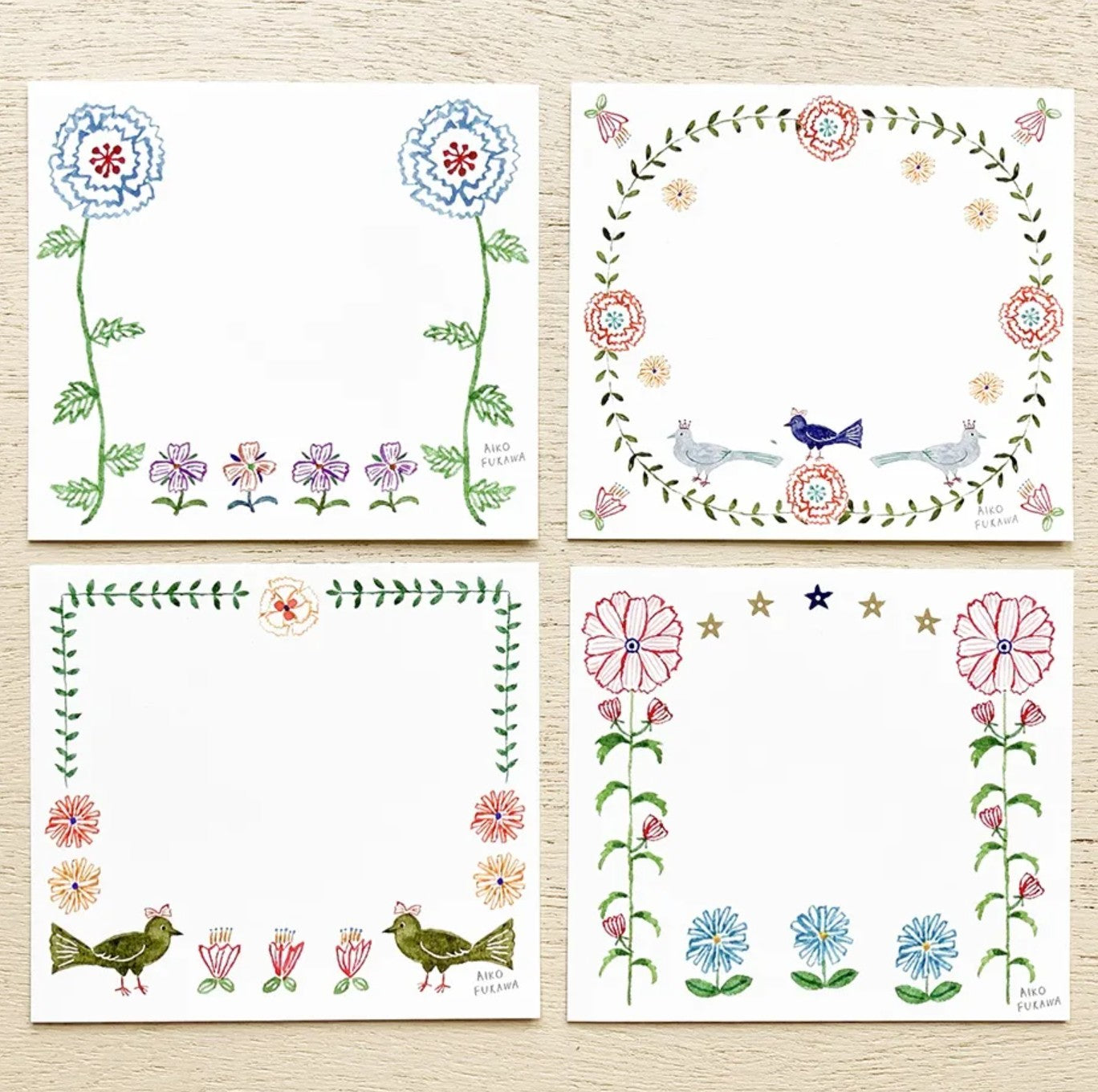 Cozyca  - Aiko Fukawa - Flower Gate Memo Pad