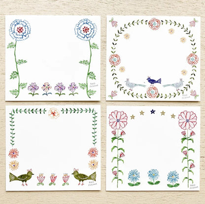 Cozyca  - Aiko Fukawa - Flower Gate Memo Pad