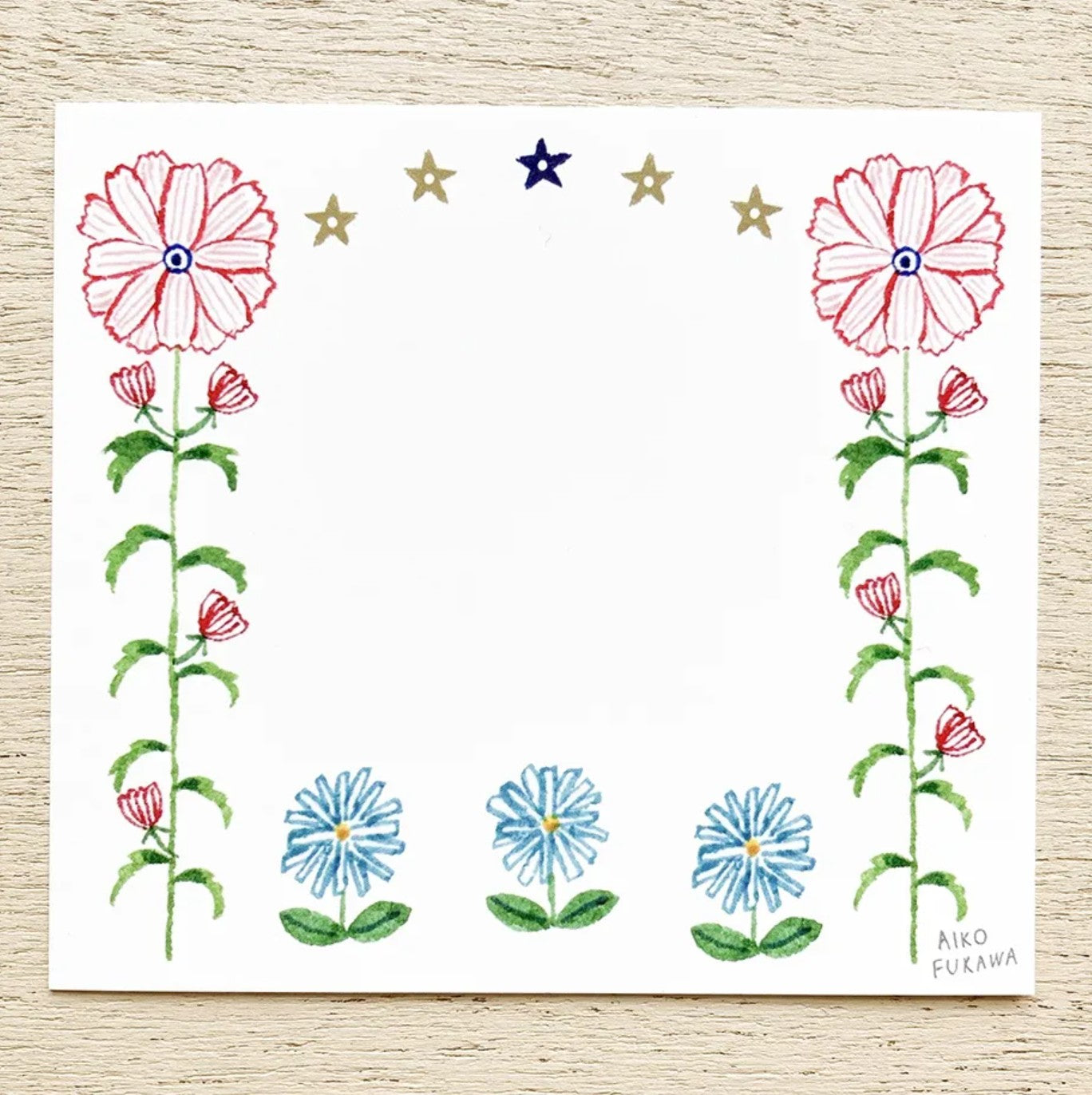 Cozyca  - Aiko Fukawa - Flower Gate Memo Pad