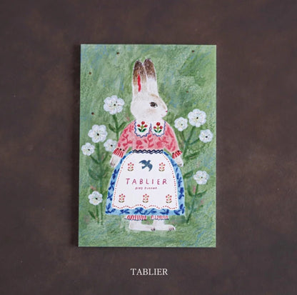 Cozyca - Aiko Fukawa - Tablier Postcard Book