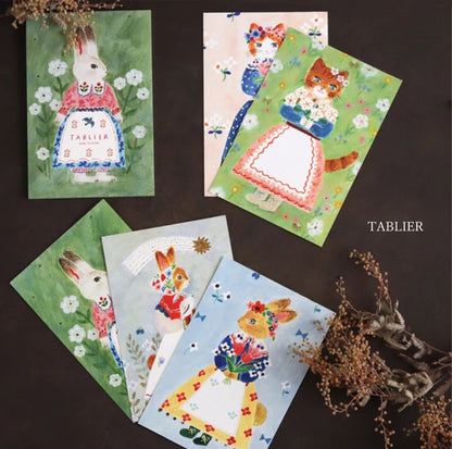 Cozyca - Aiko Fukawa - Tablier Postcard Book