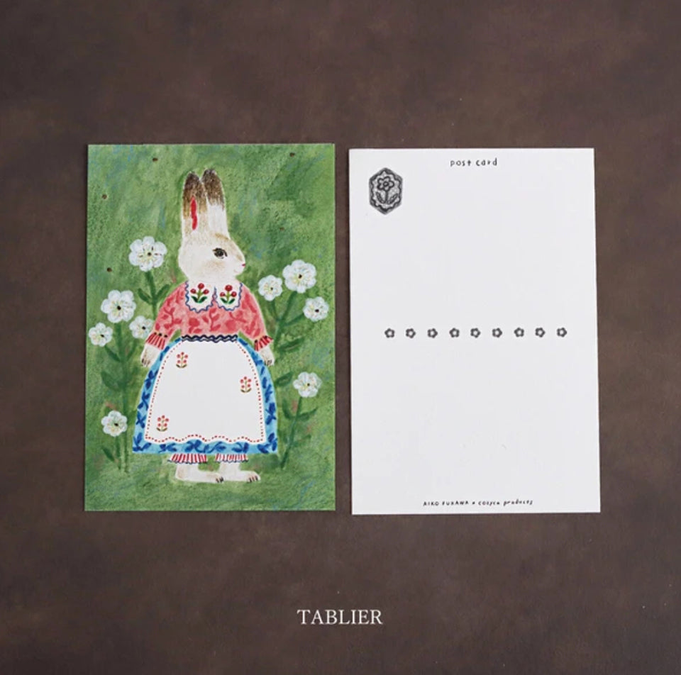 Cozyca - Aiko Fukawa - Tablier Postcard Book