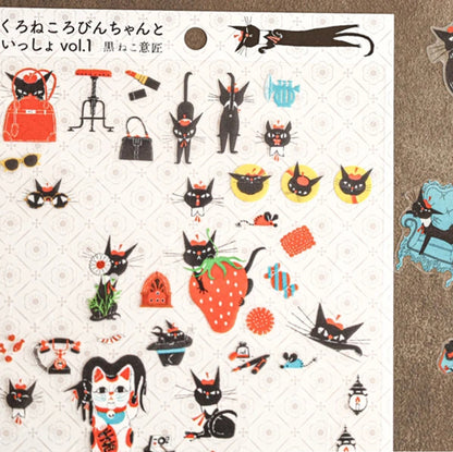 Cozyca - With the Black Cat Robin Vol. 1 Stickers