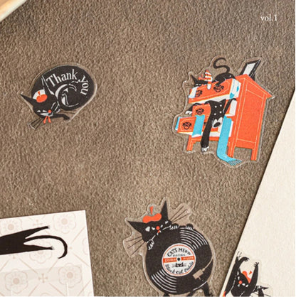 Cozyca - With the Black Cat Robin Vol. 1 Stickers