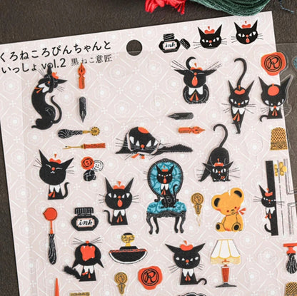 Cozyca - With the Black Cat Robin Vol. 2 Stickers