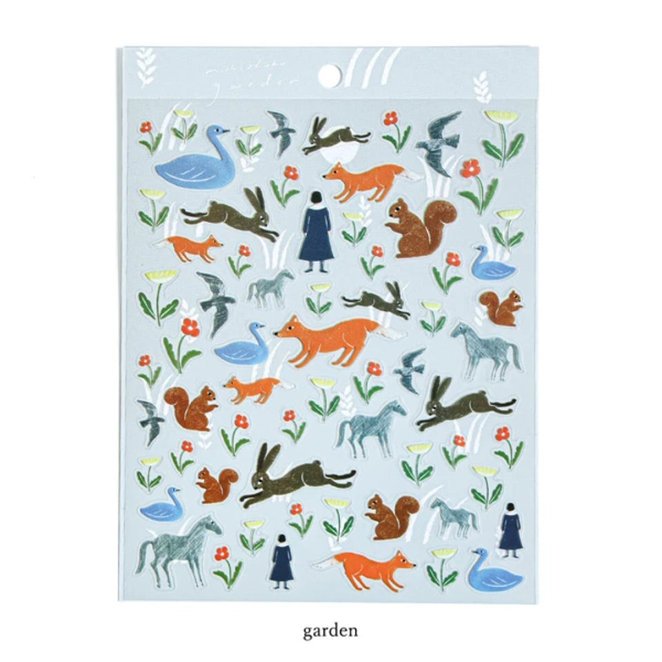 Cozyca - Nishi Shuku - Garden Stickers