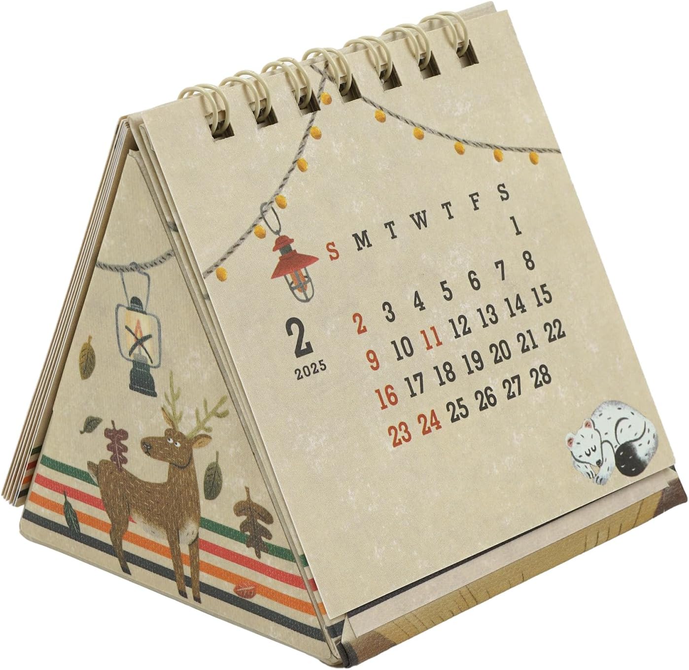 Greeting Life - House Box Calendar - OCATAOKA - Enjoy Camping