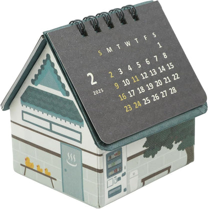 Greeting Life - House Box Calendar - Bath House