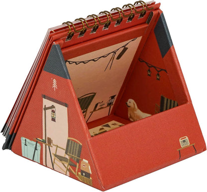 Greeting Life - House Box Calendar - Tent