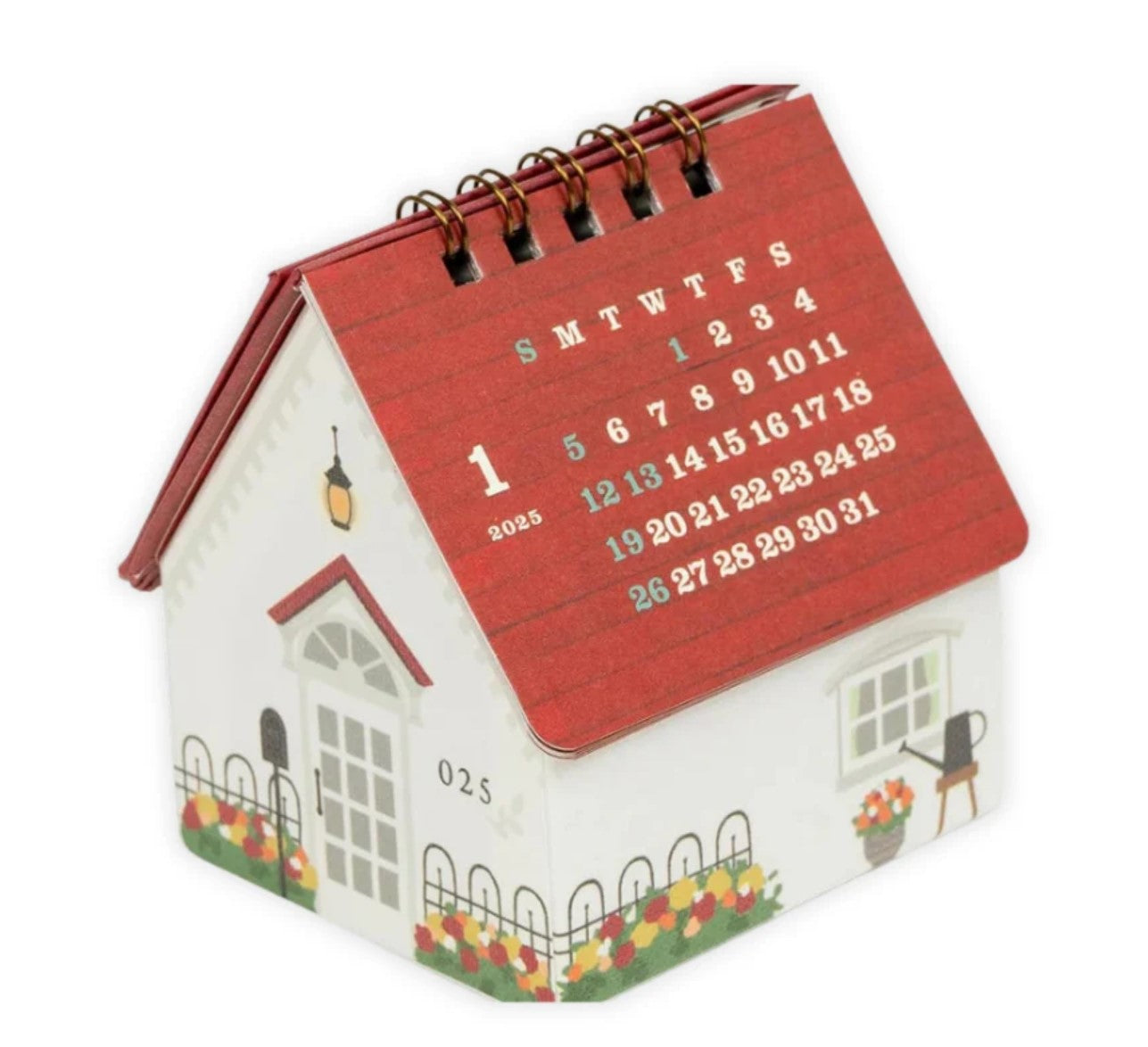 Greeting Life - House Box Calendar - Flower House