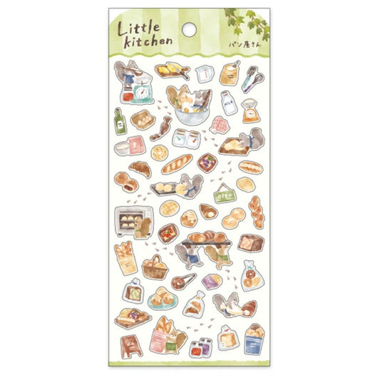 Mind Wave Little Kitchen Stickers - Bakery (Squirrels)