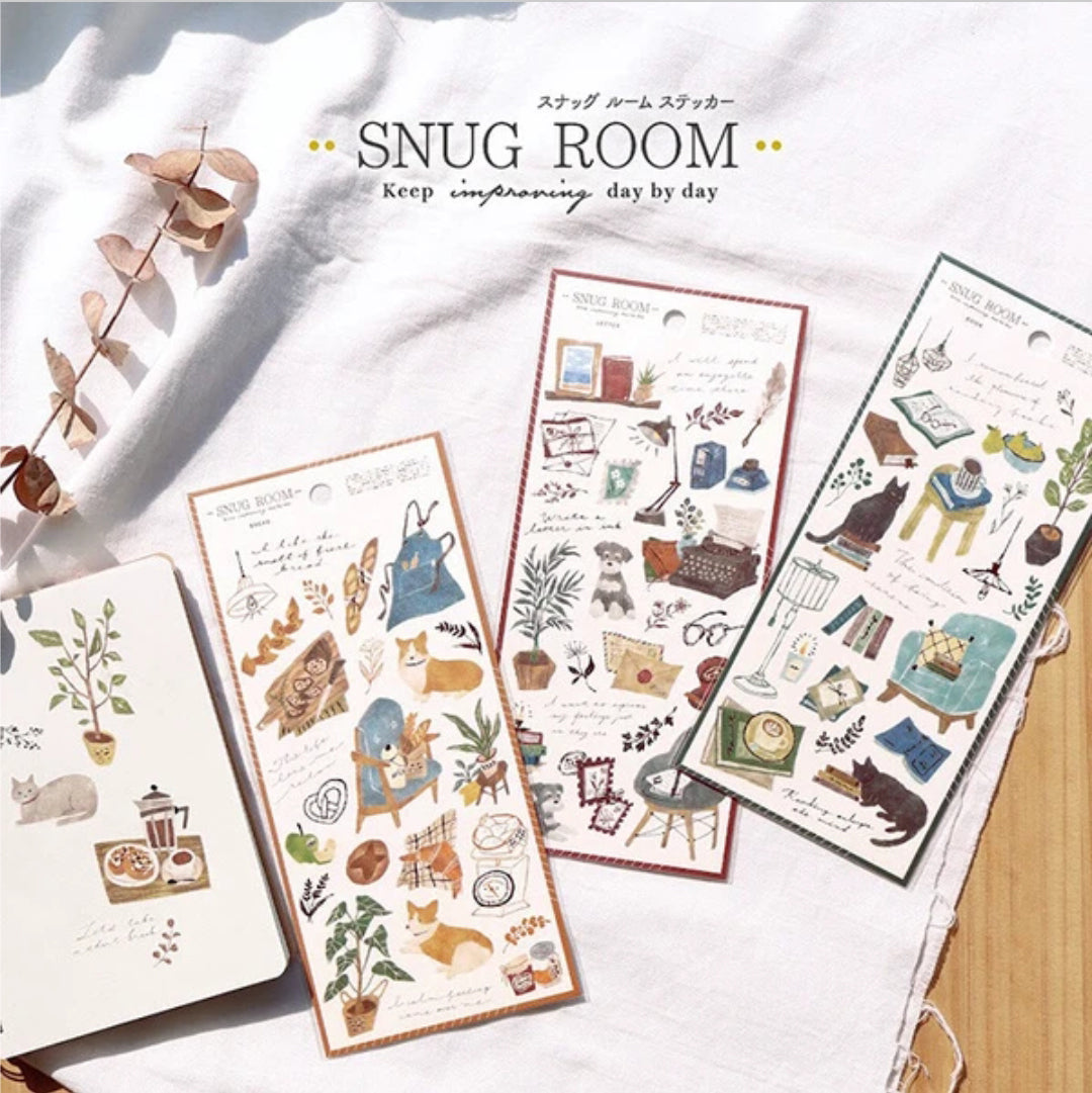 Mind Wave Snug Room Stickers - Letters