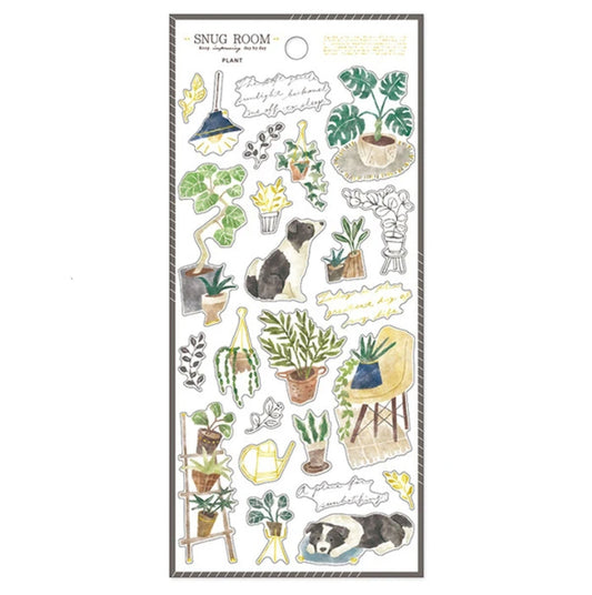 Mind Wave Snug Room Stickers - Plants