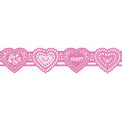 PLUS Mini Deco Roller Stamp - Hearts