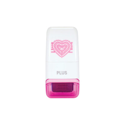 PLUS Mini Deco Roller Stamp - Hearts