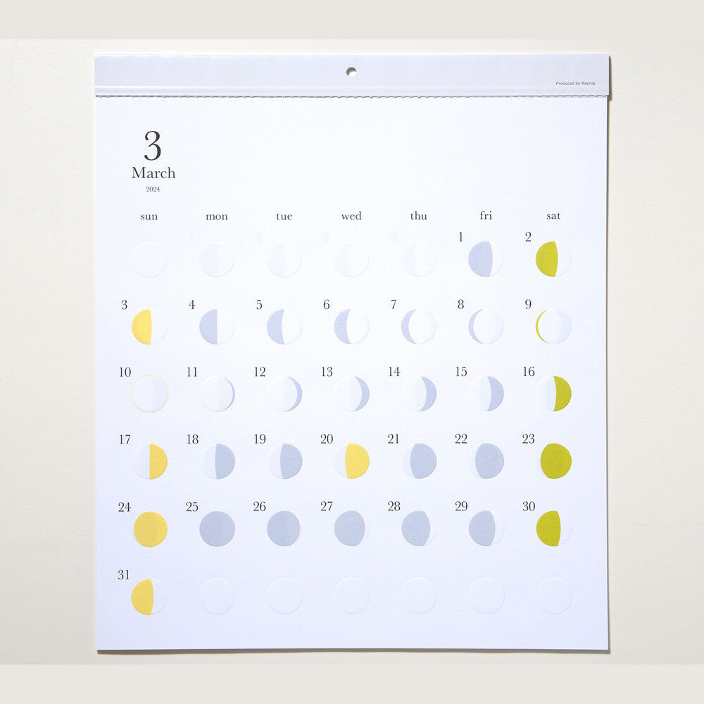 Replug 2024 Moon Calendar Ink & Starstuff