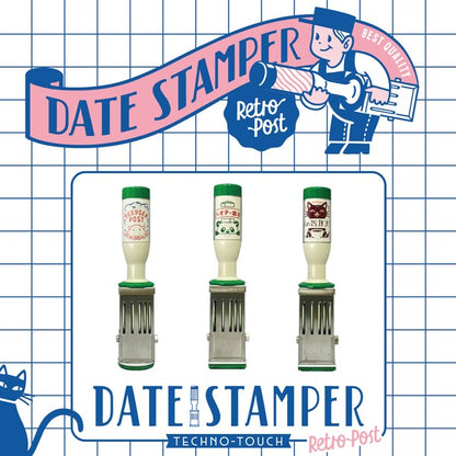 Sanby - OB1 Collaboration - Retro Post Office Date Stamp - Panda Chinese Restaurant