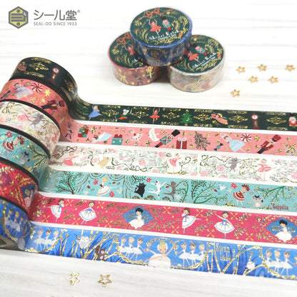 SEAL-DO Shinzi Katoh Washi Tape - The Ballet Theater - Nutcracker 1