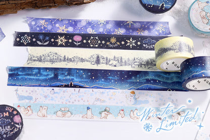 BGM Washi Tape - Winter Limited - Aurora