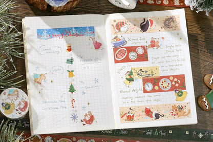 BGM Washi Tape - Christmas Limited - Cat Party