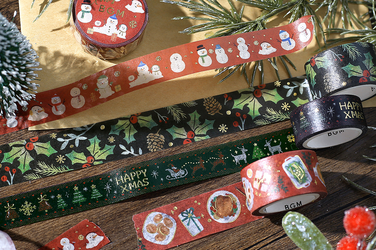 BGM Washi Tape - Christmas Limited - Cross Stitch